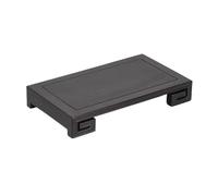 Cenz-888 Support pour Plantes Présentoir rectangulaire à volutes, piédestal en Bois de Santal Violet for Service thé Vase(Grand)