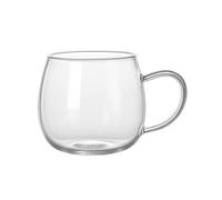 Cenz-888 Verres à eau Mug en verre transparent avec anse, 400 ml (13,5 oz), en verre borosilicate de haute qualité, idéal for l'eau, le lait, le café et les jus. pour la maison Cuisine
