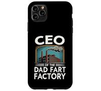 CEO of The Dad Fart Factory Humour Adulte Homme Coque pour iPhone 11 Pro Max