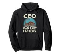 CEO of The Dad Fart Factory Humour Adulte Homme Sweat à Capuche