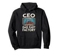 CEO of The Dad Fart Factory Humour Adulte Homme Sweat à Capuche