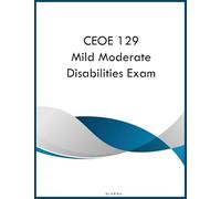 CEOE 129 Mild Moderate Disabilities Exam