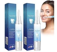 Ceoerty Gum Shield Therapy Gel, Dentizen Gum Therapy Gel, Gum Shield Repair Gel, Teeth Whitening Essence Pen, Teeth Whitening Pen, Teeth Stain Remover for Sensitive Teeth (2 Pcs)
