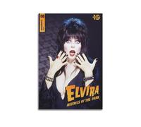 ceok Poster Elvira, Maîtresse des ténèbres - Décoration murale pour salon, chambre à coucher - 40 x 60 cm - Style sans cadre