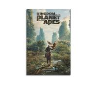 CEOK Poster vintage du Royaume de la planète des singes - Décoration murale sur toile - Poster et impressions sur toile pour chambre - 60 x 90 cm - Style sans cadre