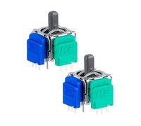 Ceozon Lot de 2 joysticks à effet Hall TMR Hall électromagnétique anti-dérive, accessoires de réparation compatibles avec manette Xbox One