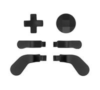 Ceozon Replacement Back Paddles 6 pcs Metal Stainless Steel Trigger Locks D Pads Direction Keys for Xbox One Elite Controller Series 2 Xbox One Elite Accessories (Black)