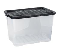 Strata Boîte de rangement plastique Cep 2002030110 XW203 transparente 65 L 60 x 39,70 x 37,79 cm