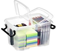 CEP Boîte de rangement strata avec roulettes 75 litres