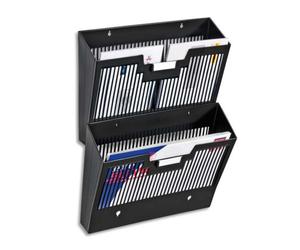 Cep Corbeille à courrier murale Eco-line - Noir