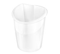 Corbeille à papier cep ellypse green spirit blanche 15 l - blanc - cep