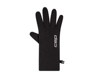 CEP - Core Run Merino Gloves - Gants laine mérinos Black - L