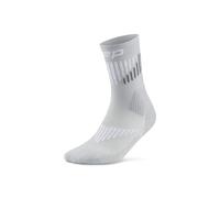 CEP - Core Run Merino Socks Mid Cut 3.0 - Chaussettes en laine mérinos femme Grey / White - II