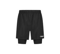 CEP - Core Run Shorts 2In1 - Short running homme Black - L