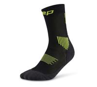 CEP - Core Run Socks Mid Cut 5.0 - Chaussettes running femme Black / Lime - IV
