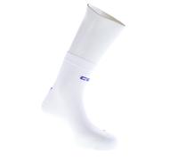 CEP Core Run Ultralight Compression Mid Cut Femmes Chaussettes de course 4 Blanc