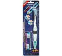 Brosse électronique ionique moyenne 1 brosse + 2 recharges