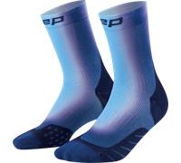 CEP EDT. Gradient mid-cut Chaussettes III Bleu