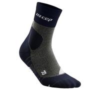 CEP - Hiking Merino Mid-Cut Socks - Chaussettes de compression - V | EU 46-50 - peacoat / grey