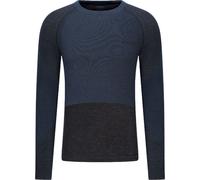 CEP Hommes Chemise à manches longues MERINO noir 26/27 - XL