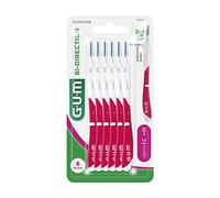 Gum Bi-Direction Brossette Interdentaire 1,2mm Fine 6 Pièces (2614)