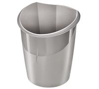 CEP Corbeille bureau Ellypse grise 15 L