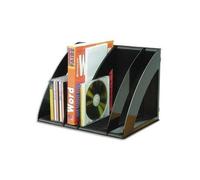 Cep - Lot De 6 Trieurs Verticaux Modulable Confort - Noir