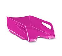CEP Maxi corbeille à courrier - Bannettes Rangement Bureau - 220+ Gloss Rose Pepsy