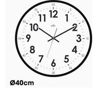 CEP Orium Horloge murale, montre quartz, noir Noir G