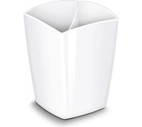 CEP Pot à crayons magnétique 2 compartiments blanc