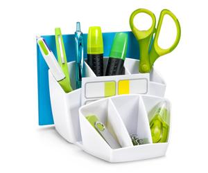 Cep Pot à crayons Riviera 8 compartiments - Blanc