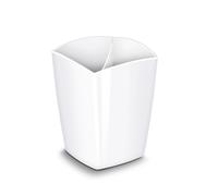 Cep Pot ¿ Crayons Gloss Rectangulaire 2 Compartiments Blanc
