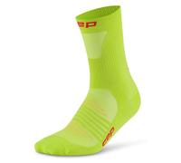 CEP - Pro Run Ultralight Socks Mid Cut - Chaussettes de running - V | EU 46-50 - lime