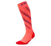 CEP - Run Edt. Elliptic Socks Tall - Chaussettes de compression - IV | EU 43-46 - neon coral/purple