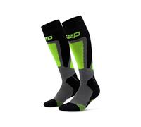 CEP - Ski Thermo Socks Tall 4.0 - Chaussettes ski femme Black / Lime - III