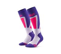 CEP - Ski Thermo Socks Tall 4.0 - Chaussettes ski femme Purple / Pink - III