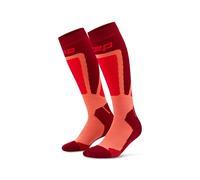 CEP - Ski Thermo Socks Tall 4.0 - Chaussettes ski femme Red / Coral - III
