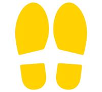 CEP Stickers marquage au sol empreintes de pas CEP 300 x 115 mm PVC, jeu de 2