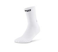 CEP Core Run Compression Mid Cut Femmes Chaussettes de course 3 Blanc
