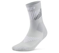 CEP - Women's Core Run Merino Mid Cut 3.0 - Chaussettes de compression - III | EU 37-40 - grey / white