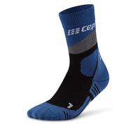 CEP - Women's Hiking Merino Mid-Cut Socks - Chaussettes de compression - II | EU 34-37 - grey / blue