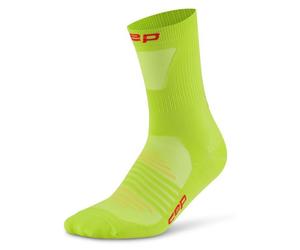 CEP - Women's Pro Run Ultralight Socks Mid Cut - Chaussettes de running - IV | EU 40-43 - lime