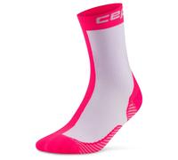 CEP - Women's Run Edition Half&Half Mid Cut 5.0 - Chaussettes de running - II | EU 34-37 - pink / lilac