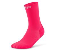 CEP - Women's Run Socks Mid Cut 5.0 - Chaussettes de running - III | EU 37-40 - pink