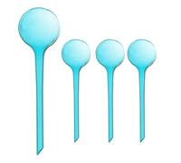 Cepewa Boule d'irrigation | 7 x 28 cm en plastique bleu transparent | Capacité 250 ml | Système d'irrigation Distributeur d'eau | Aide à l'arrosage pour fleurs et plantes (1 lot de 4 boules