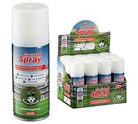 Cepewa Lot de 12 sprays de craie pour supporter la Coupe du monde d'EM - Noir, rouge, doré