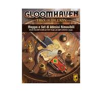 Cephalofair 3558380093992 Gloomhaven Lot d'autocollants Amovibles Motif mâchoires de Lion
