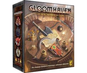 Cephalofair Games Asmodee - GLOOMHAVEN : Les Mâchoires du Lion - 14+ Ans - | Jeu de Société Stratégique Coopératif - Jeu Autonome & Narratif - 1 à 4 Joueurs - Aventure & Combat Tactique - En Français