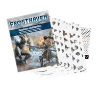 Cephalofair Games Frosthaven - Autocollants réutilisables | Extension | Jeu de société | À partir de 14 Ans | De 1 à 4 Joueurs | 30 à 120 Minutes par Partie | Espagnol