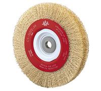 Cepillo circular alambre ondulado, diam. 100, 3 hileras, multieje, acero gris 0,12mm